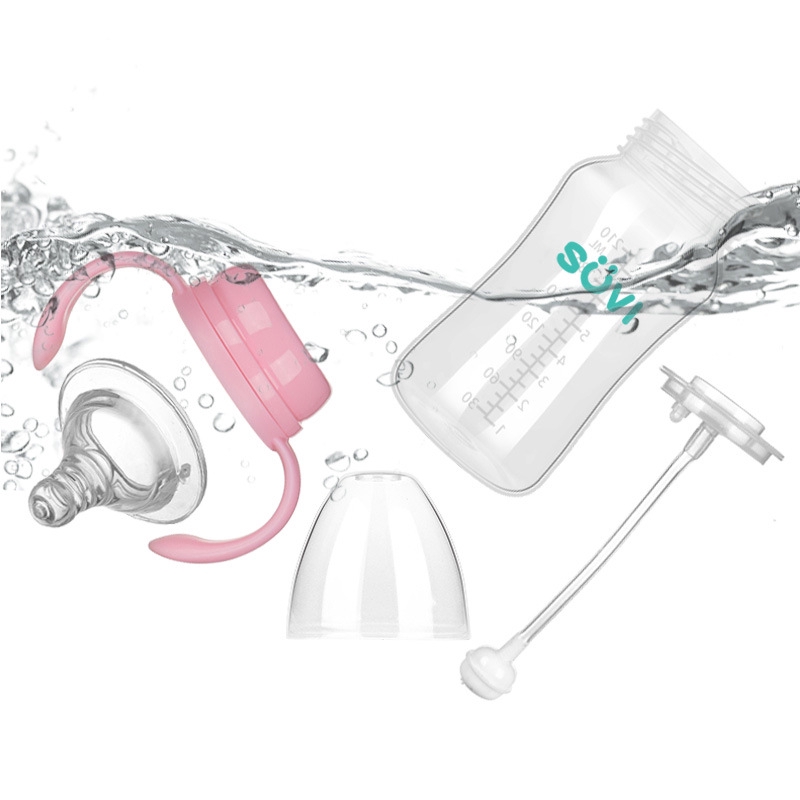 Bình sữa em bé chống đầy hơi dung tích 180ml/ 240ml/ 300ml tiện lợi