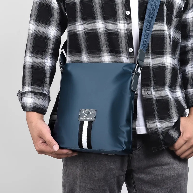Mới Túi Đeo Vai Công Sở Bằng Vải Oxford Chống Nước Sức Chứa Lớn Cho Nam zc64