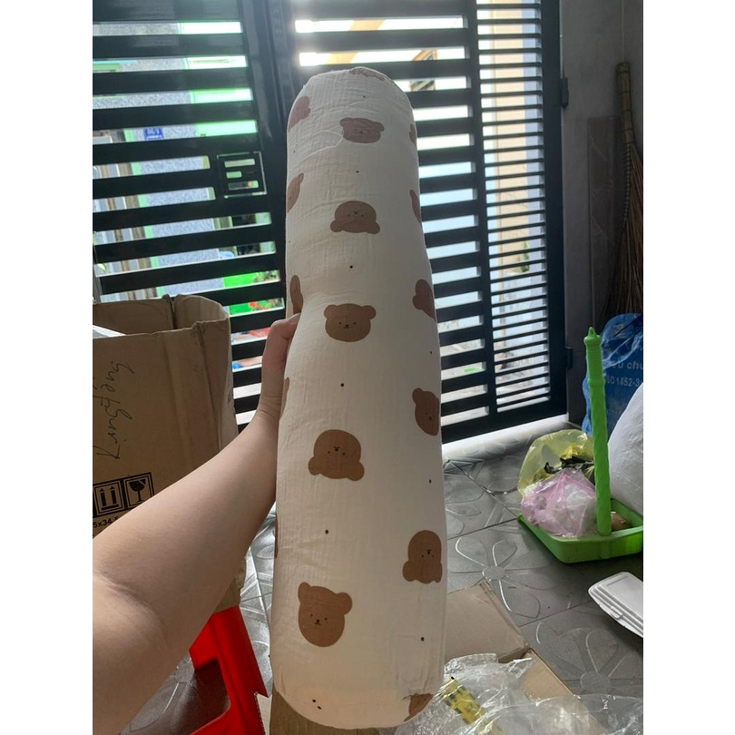 Gối ôm xô muslin dành cho bé MNB Baby
