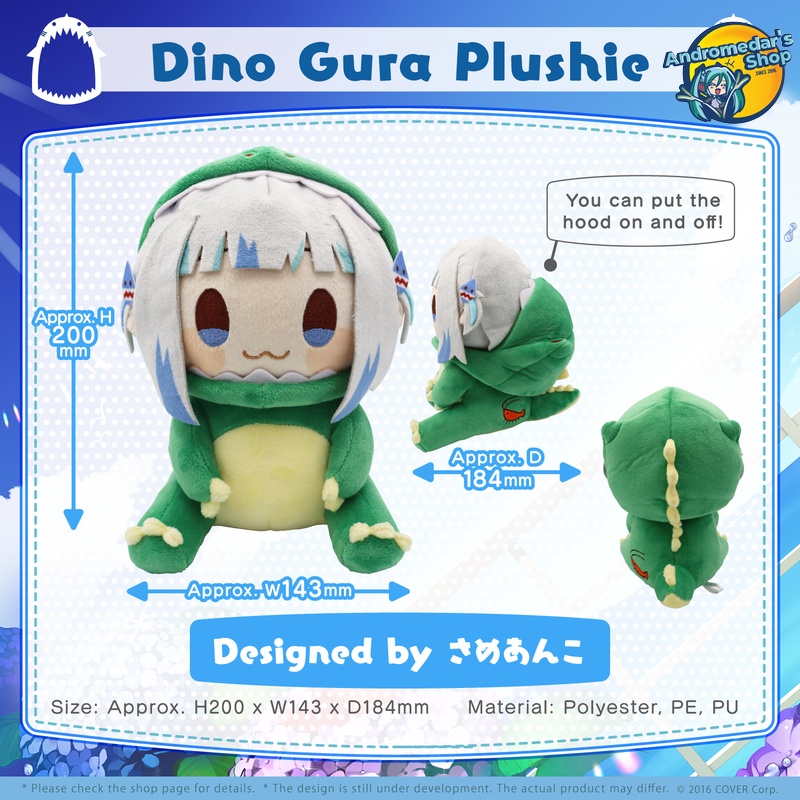Bộ kỉ niệm sinh nhật Gawr Gura Birthday Celebration 2022 Merch Complete Set