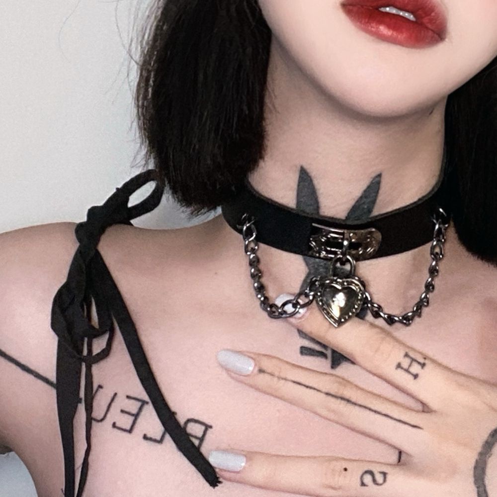 Vòng cổ choker bằng kim loại nhiều màu sắc thời trang gợi cảm dành cho nữ