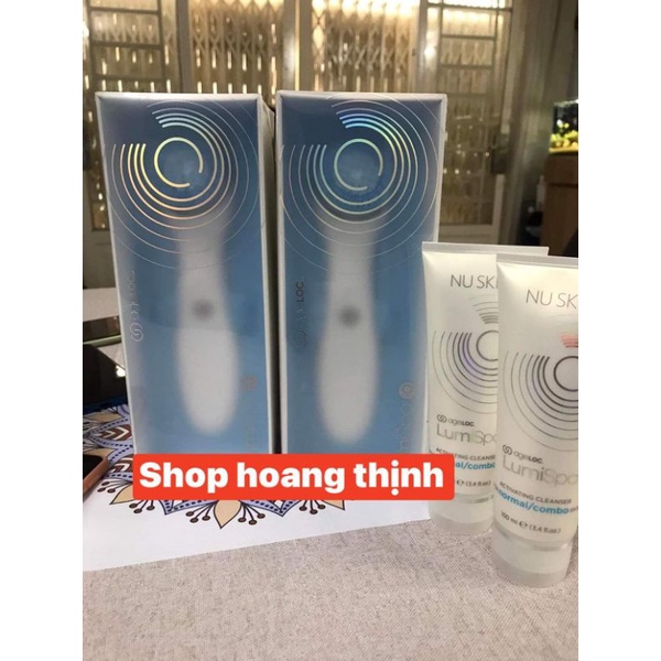 Máy sữa rửa mặt Lumispa( máy bảo hành 2 năm tặng kèm sữa rửa mặt)mẫu mới