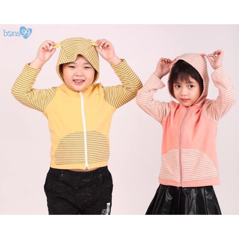 Bons sale 60% - Áo khoác trần bông, áo khoác nỉ Bons99 cho bé từ 6m đến 3y