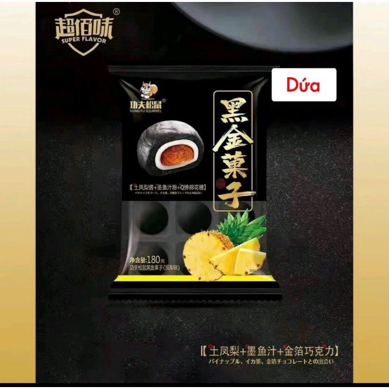 1Hộp Mochi hoa quả ĐÀI LOAN-180gam siêu thơm ngon