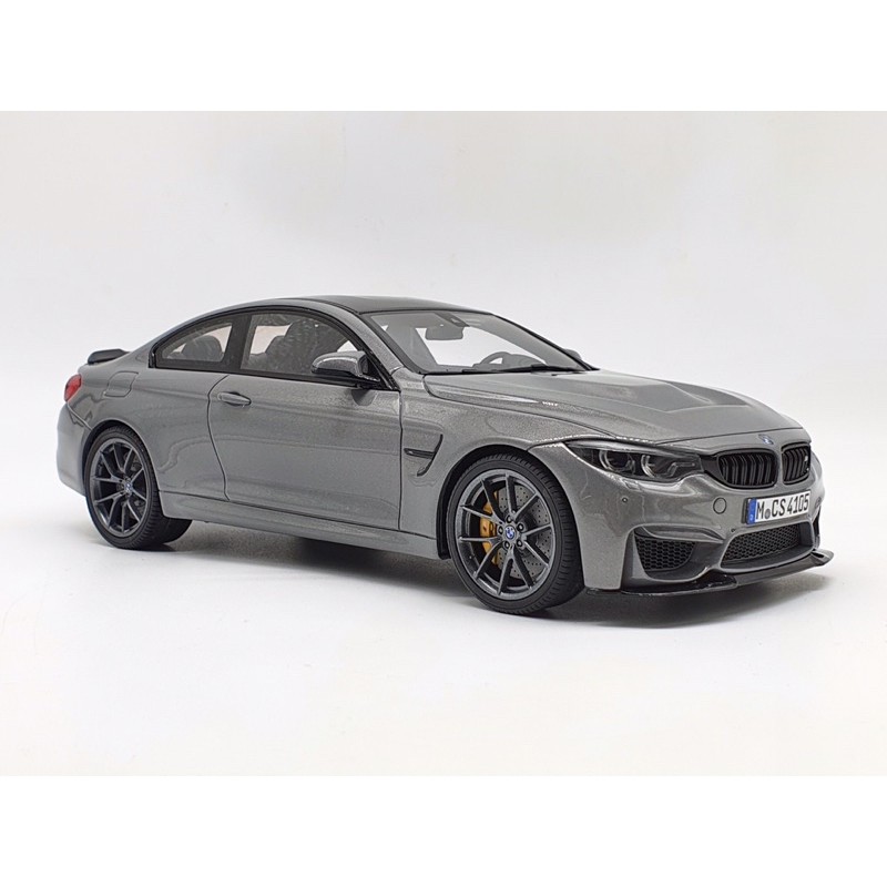 Xe Mô Hình BMW M4 CS Lime Rock Grey 1:18 GTSpirit ( Xám )