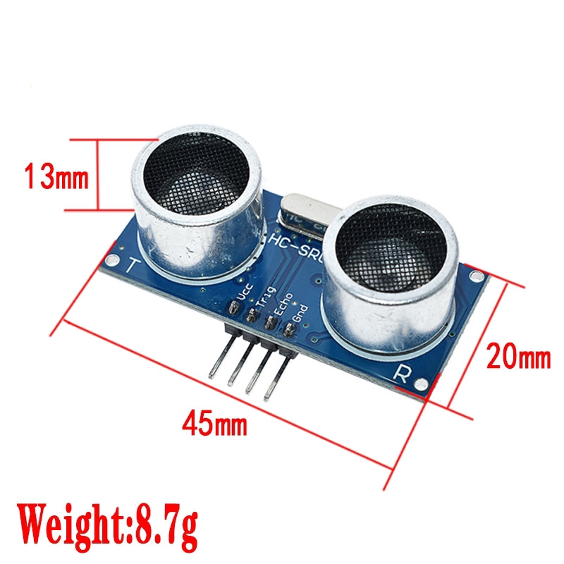 Mô Đun Cảm Biến Sóng Siêu Âm Hcsr04 Hc-Sr04 To World Cho Arduino