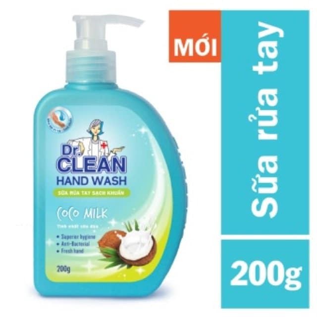 Nước rửa tay Dr Clean