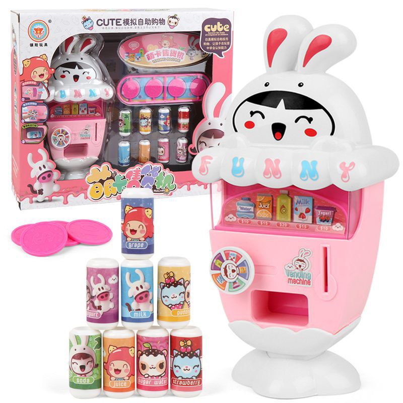 Máy bán hàng tự động MITOLO máy bán nước mini , đồ chơi cho bé gái W03