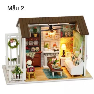 MÔ HÌNH LẮP RÁP NHÀ 3D MINI DIY CUTE ROOM