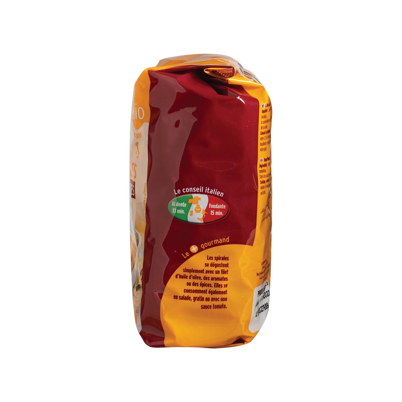 Mì xoắn hữu cơ MARKAL @Hàng-Pháp Spirales-Fusili-Pasta