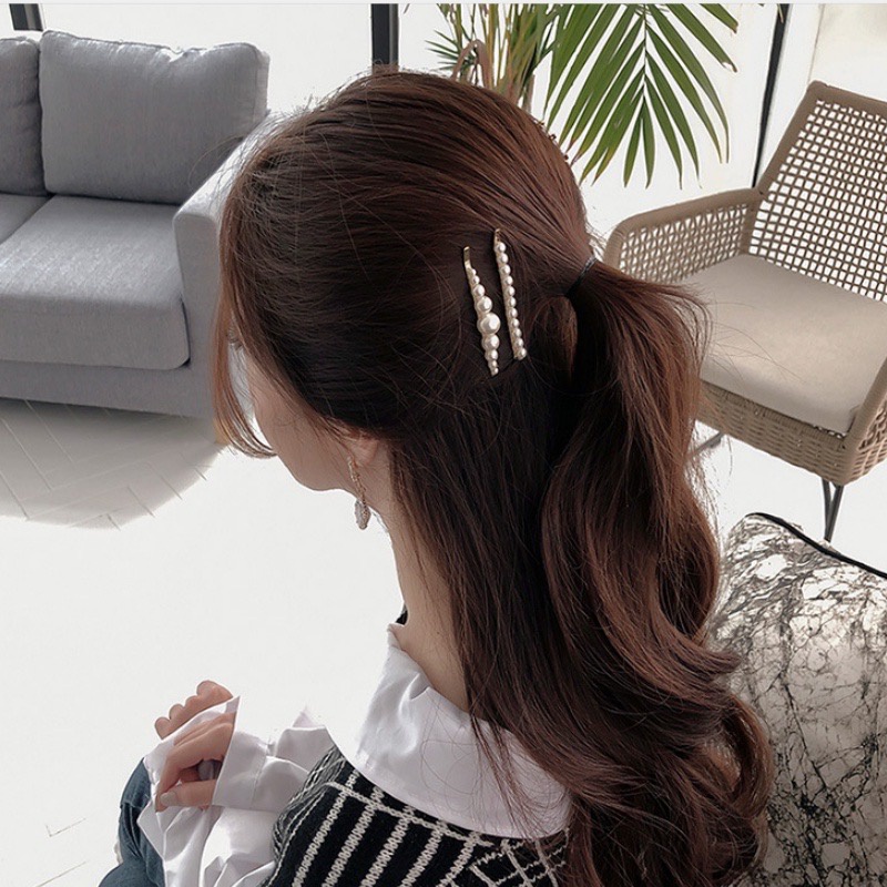 Kẹp tóc Ngọc trai
