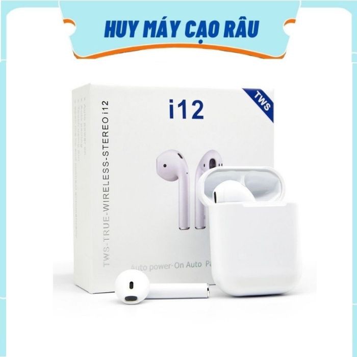 Tai Nghe Bluetooth Không Dây inpods i12 TWS (loại TWS pin lâu hơn)