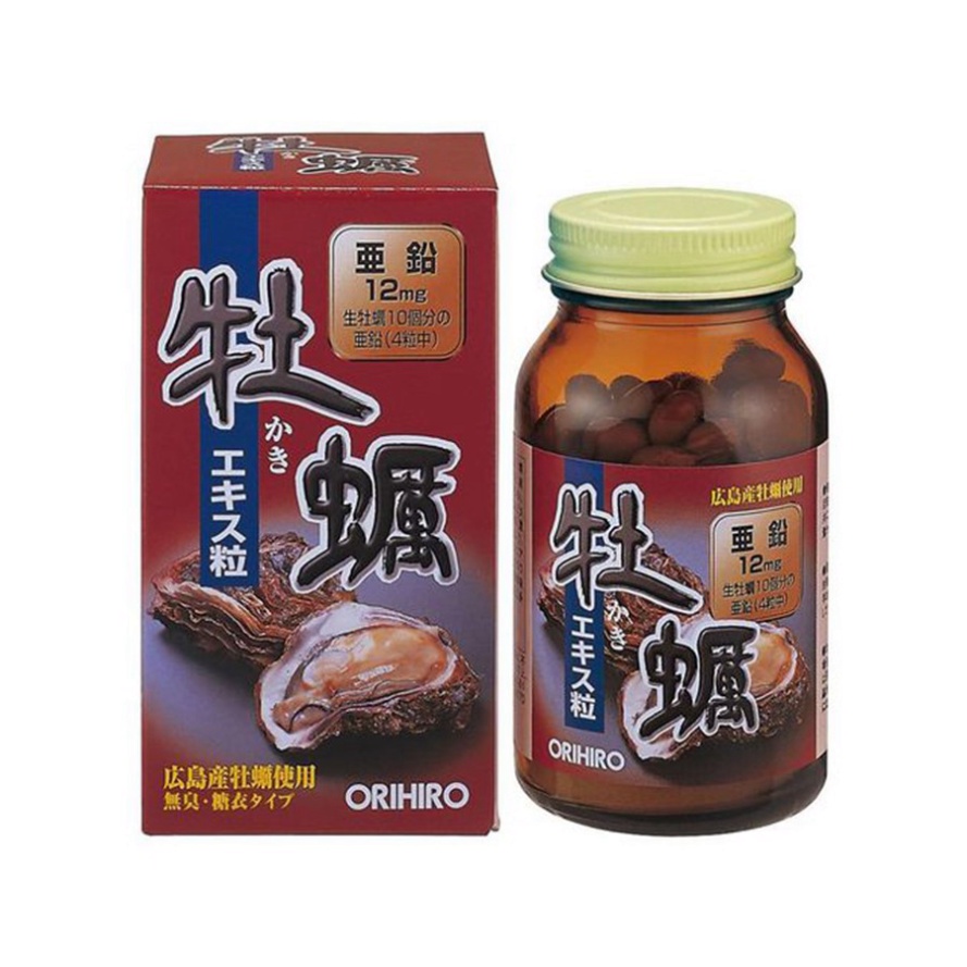 Viên uống tinh chất hàu tươi tăng cường sinh lý Orihiro 120 viên