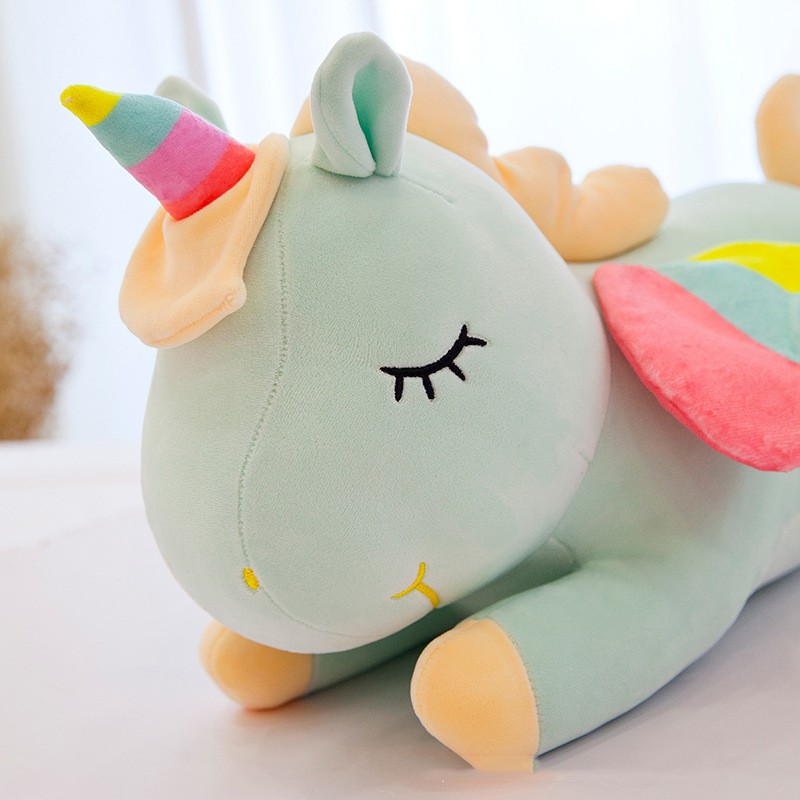 Gấu bông Unicorn kỳ Lân ngựa pony 1 sừng siêu Đáng Yêu