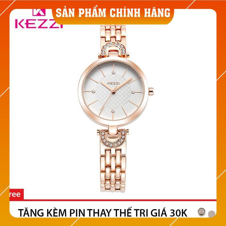 HÀNG NHẬP KHẨU -  Đồng hồ nữ Kezzi kw1461 chính hãng dây kim loại size 30mm - Hàng Nhập Khẩu