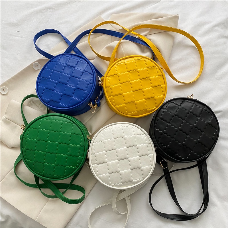 Túi Đeo Vai Hình Tròn Nhỏ Xinh Thời Trang 2022 Cho Bạn Gái