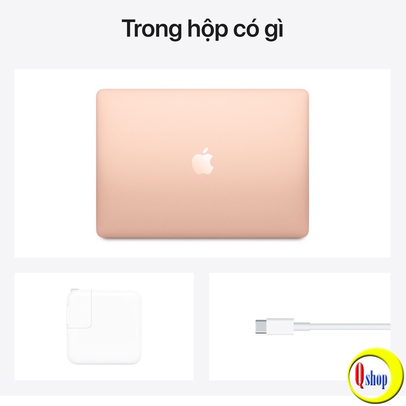 Apple MacBook Air (2020) M1 Chip, 13.3-inch, 8GB, 512GB SSD -  Chính hãng FPT