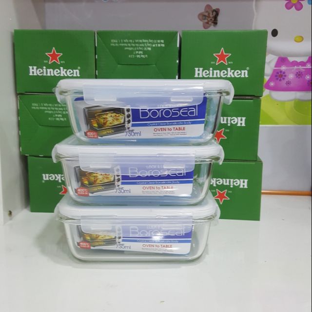 Thố thủy tinh Lock &Lock 730ml