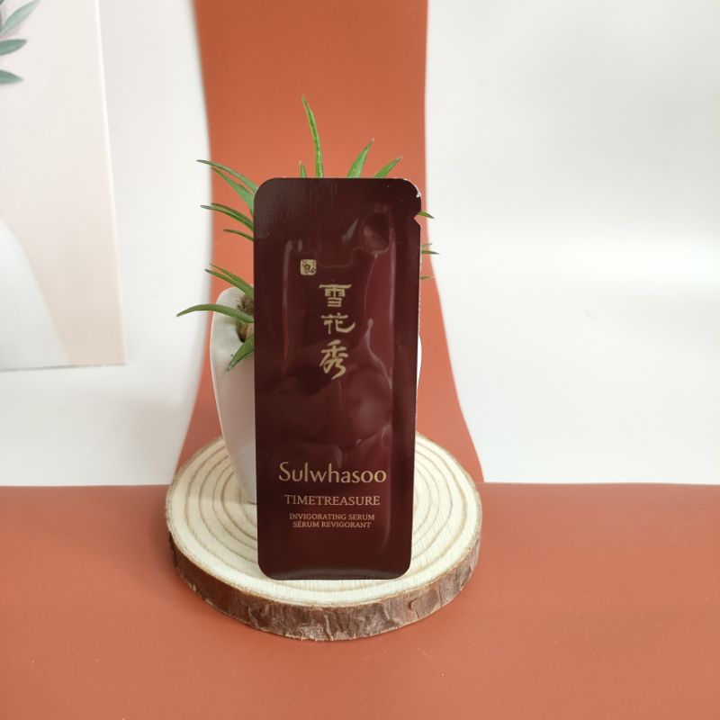 10 gói Tinh chất chống lão hoá Sulwhasoo Timetreasure Renovating Serum Ẽ thông đỏ