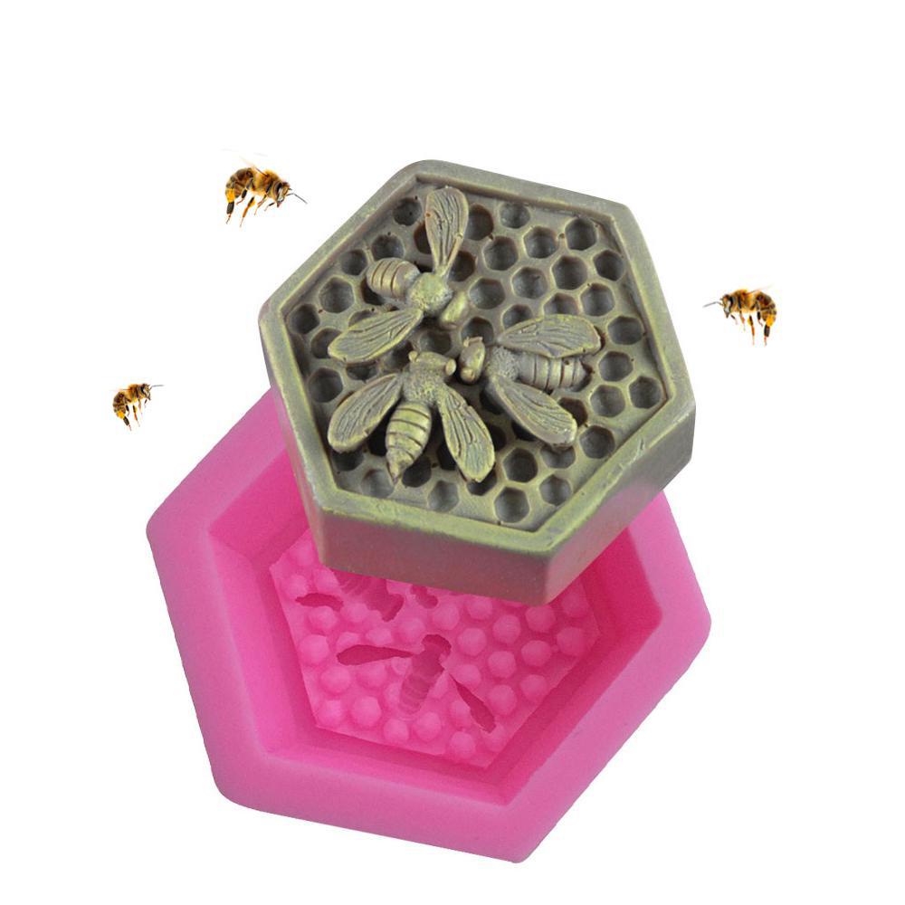 SUENIN Khuôn Làm Nến 3D Bằng Silicone Trang Trí Bàn Làm Việc