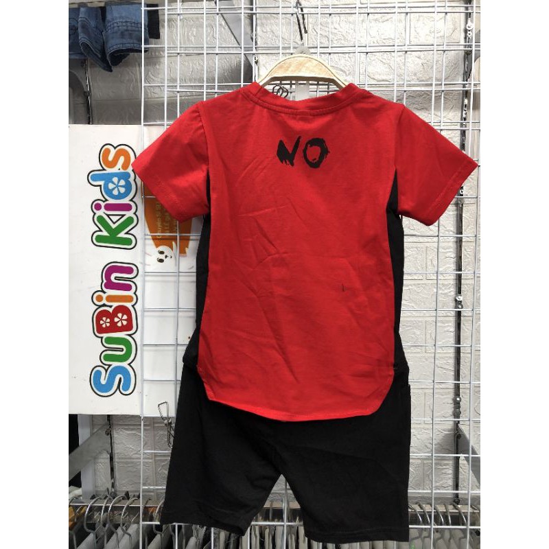 Bộ cộc XO đỏ ,đen SBB048 SBB049 SUBIN KIDS