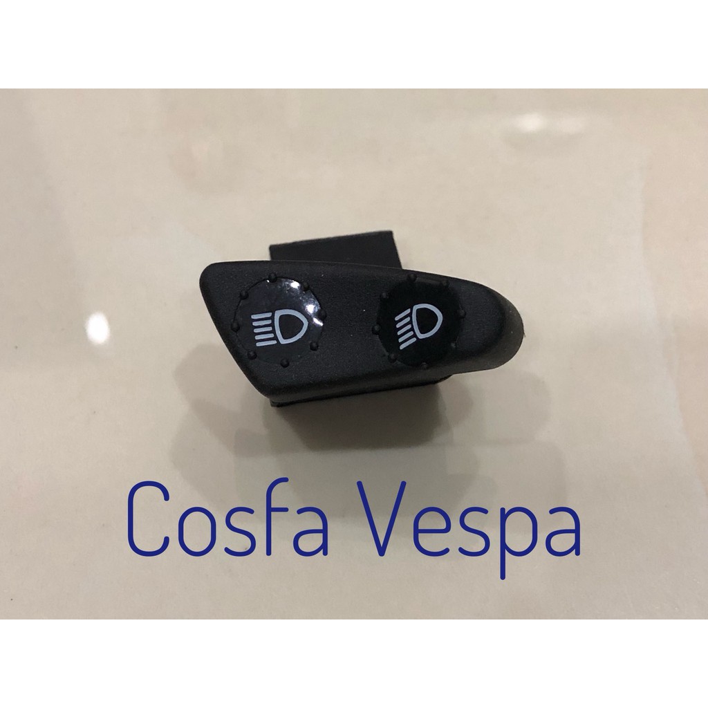 PT AT- NÚT CÔNG TẮC COSFA CHO XE VESPA , SẢN PHẨM CHẤT LƯỢNG , TẶNG KÈM 1 MIẾNG TEM DÁN XE TRANG TRÍ.