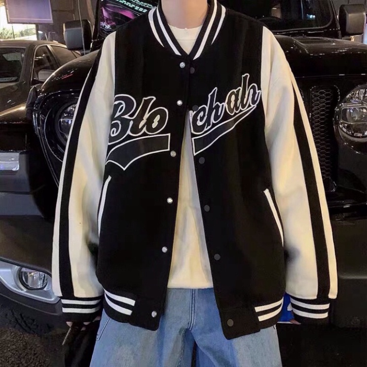 [Ảnh+Video thật] Áo Bomber Jacket Nam Nữ 2 lớp Form To Local Brand Blackair 2021 | BigBuy360 - bigbuy360.vn