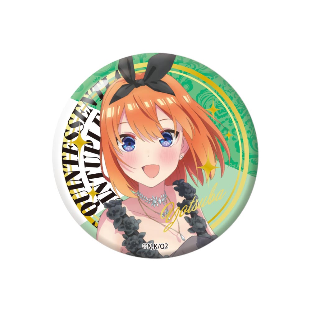 Huy hiệu IN HÌNH Gotoubun no Hanayome Nhà có năm nàng dâu anime chibi dễ thương tiện lợi