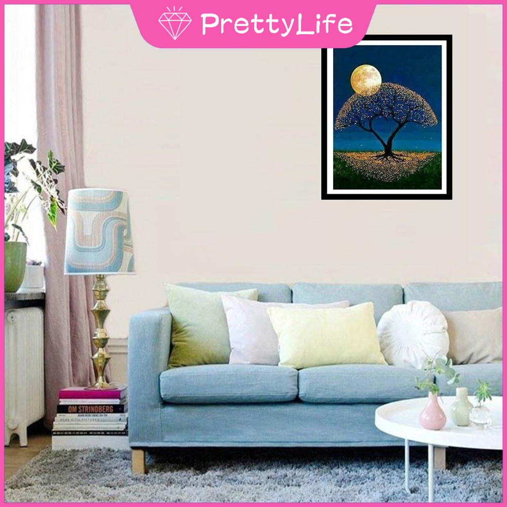 Bộ Tranh Đính Đá 5D Tự Làm 40x50cm/50x60cm Trang Trí Nội Thất