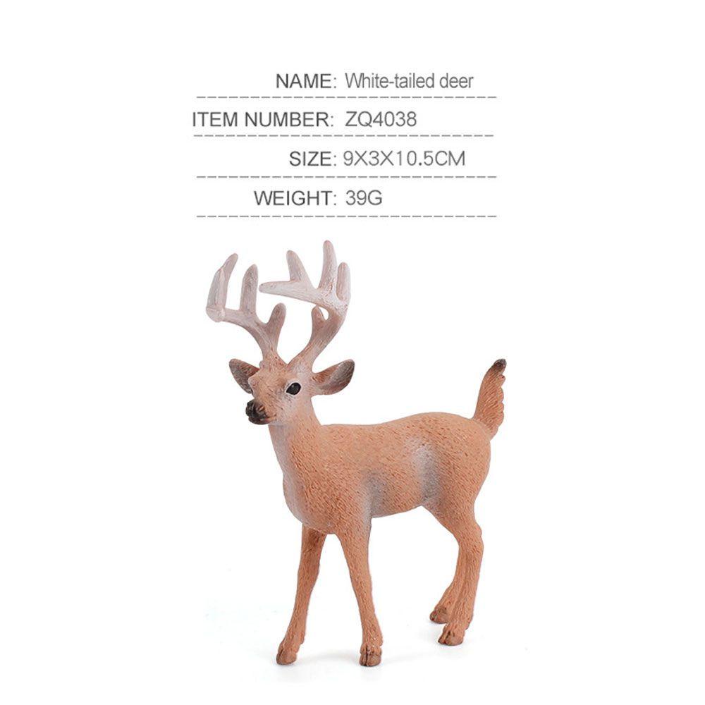 Yola Mô Hình Động Vật Sóc Hươu Hươu Cáo Gia Đình Trang Trí Nhà
