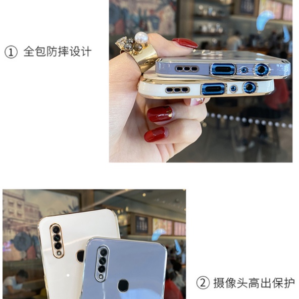 Ốp lưng oppo A31 Ốp Điện Thoại Họa Tiết ZB Cho Oppo A31 A16 A54 A5S A7 A12 F9 A83 A3S A12E A15 A15S vỏ điện thoại ZB
