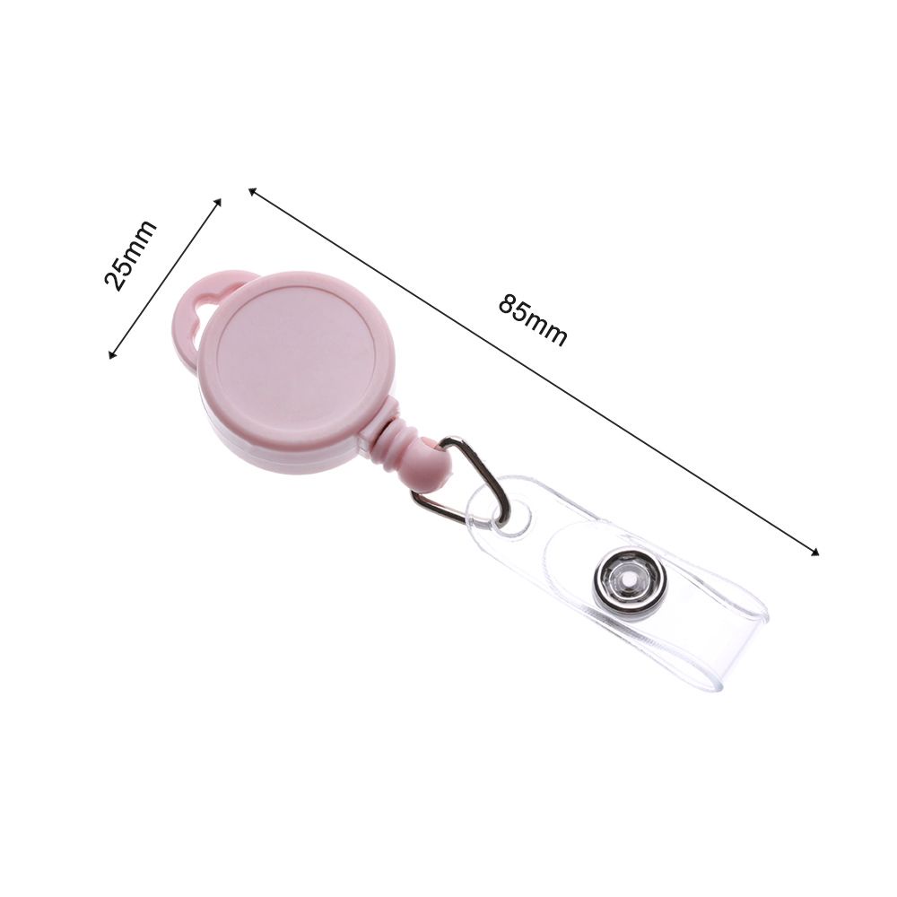 1 Dây Kẹp Gắn Thẻ ID Chống Thất Lạc Siêu Bền Có Thể Thu Gọn