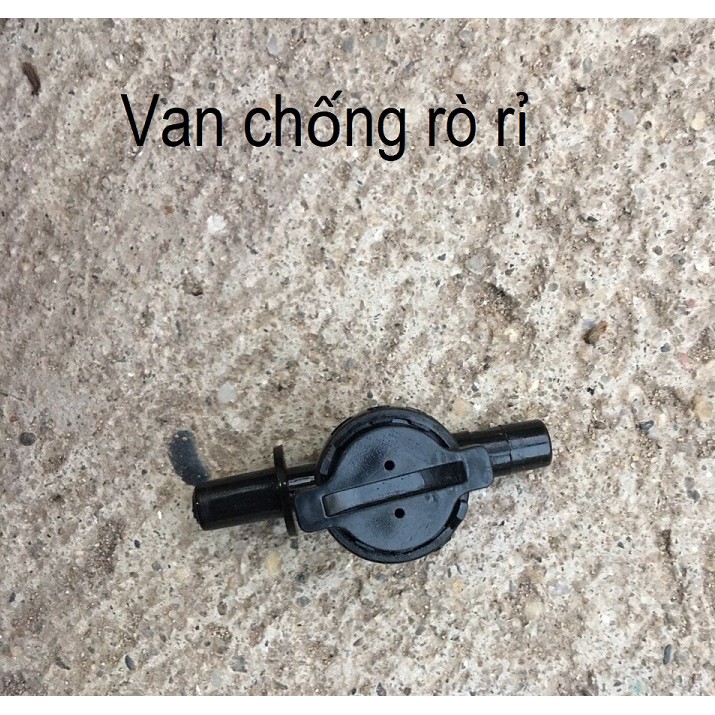 Béc (vòi) phun sương 5 cửa 5 hướng (nhựa đỏ) hàng chất lượng cao