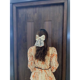 Nơ kẹp tóc, kẹp tóc nơ ren