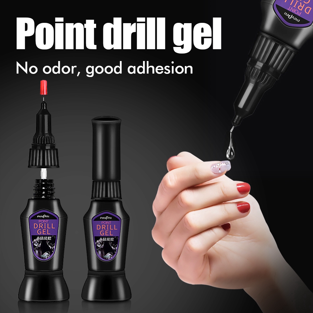 Keo dùng đính hạt trang trí móng tay tiện lợi cho nữ