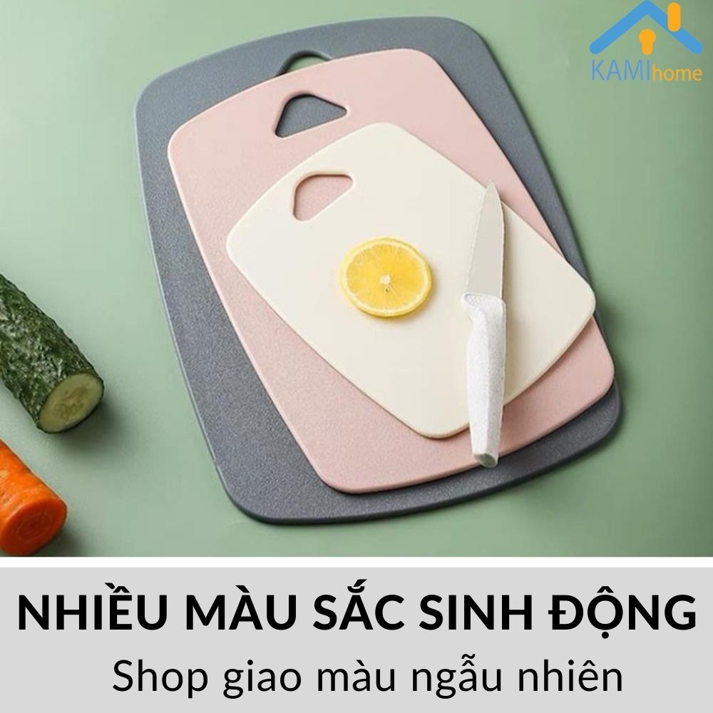 Thớt nhựa mặt chống trơn (Nhiều kích thước) chuyên dùng để thái đồ ăn KM20075