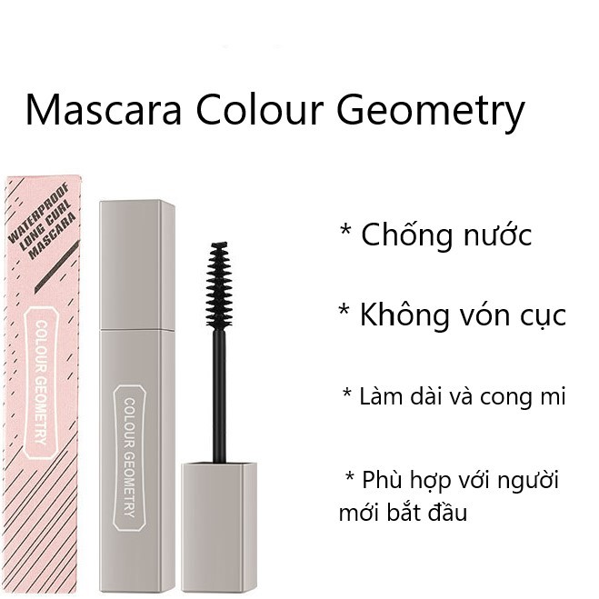 Chuốt mi LAMEILA dài mi cong mi tự nhiên chống lem Colour Geometry LAML35 | BigBuy360 - bigbuy360.vn