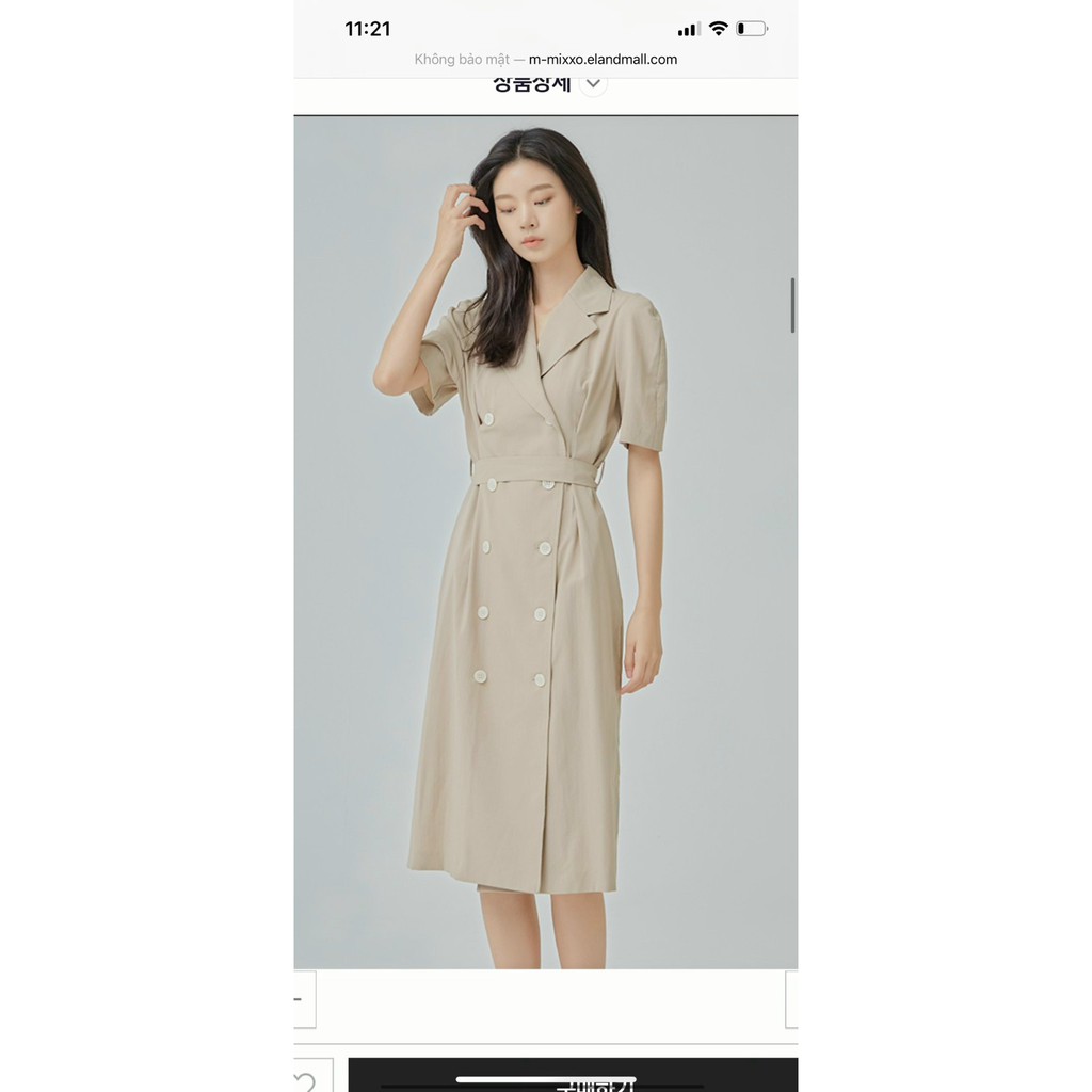 ĐẦM CỔ VEST MIX.XO KAMI | BigBuy360 - bigbuy360.vn