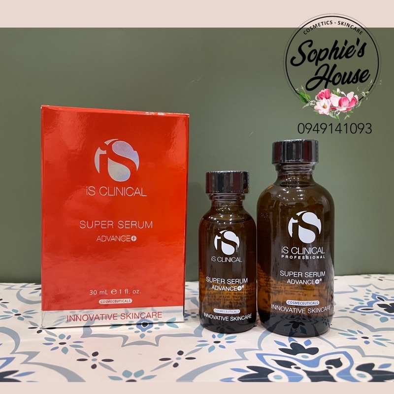 30ml - 60ml / Serum dưỡng trắng iS Clinical Super Serum Advance+