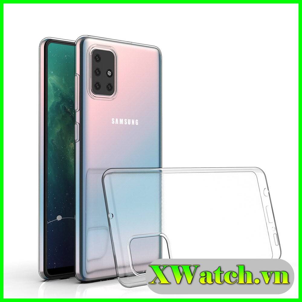 Ốp Lưng Silicon Trong Suốt Cho Samsung Galaxy A32 - 4G