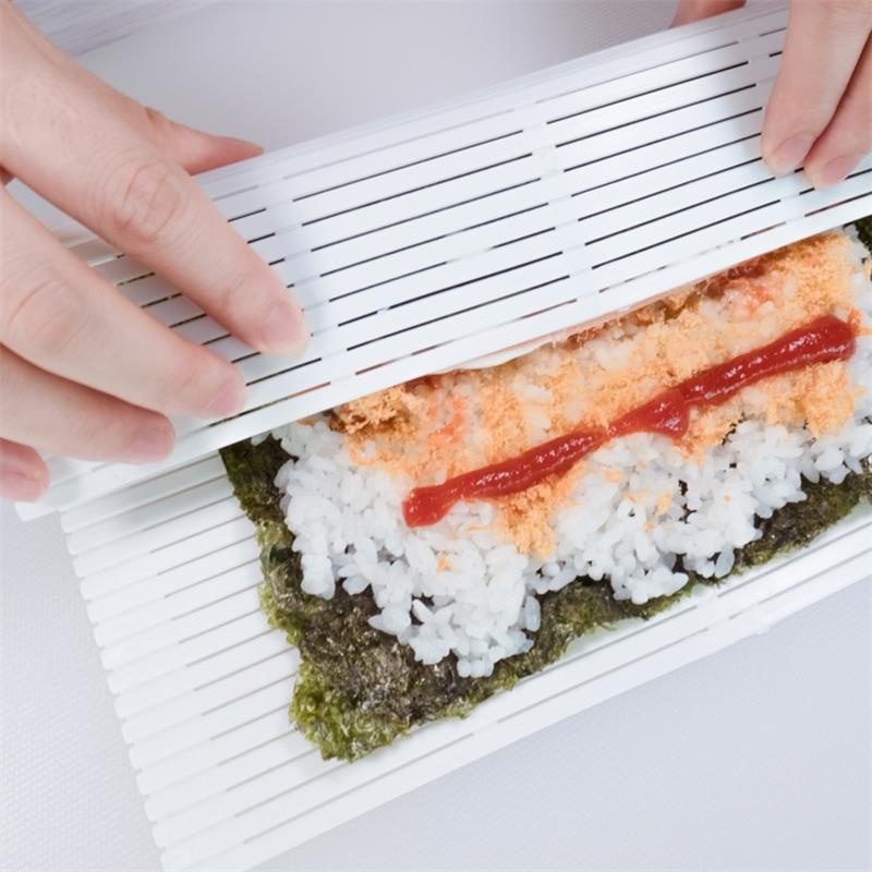 Thảm cuộn làm sushi bằng nhựa PP chống ẩm có thể tái sử dụng DIY chất lượng cao