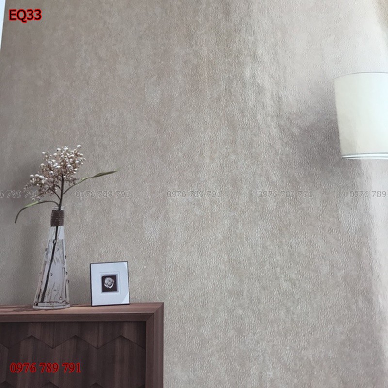 Giấy Dán Tường Đức Cao Cấp Trơn Sần 3D Cho Phòng Khách, Phòng Ngủ, Lụa Không Keo, Khổ 10m x 53cm , Nhiều Màu Lựa Chọn