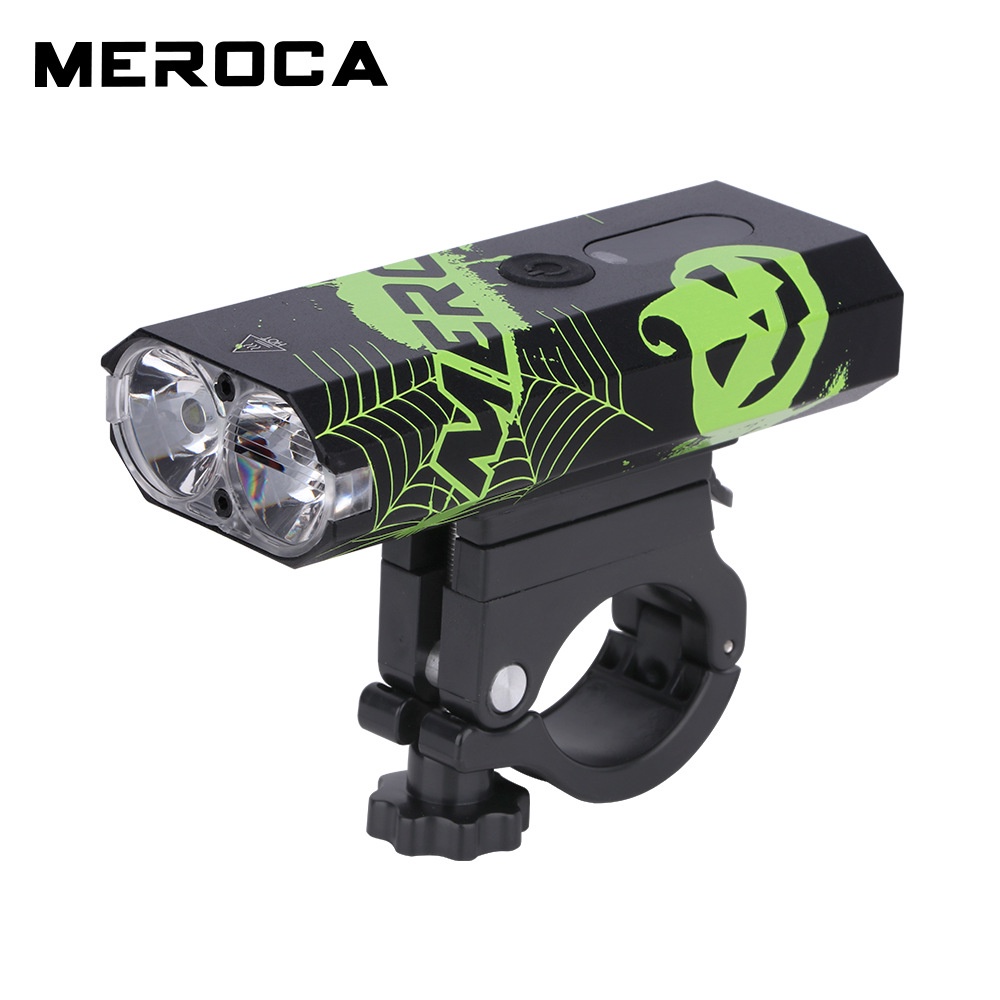 Đèn pha MEROCA bóng led 5 kiểu 600 lumens 3000mah có sạc USB tiện dụng chất lượng cao
