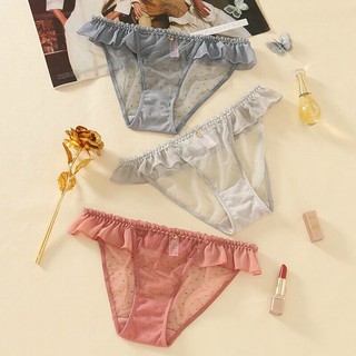 Quần lót ren 🔺 Quần lót nữ ren sexy cotton kháng khuẩn đúc su cao cấp
