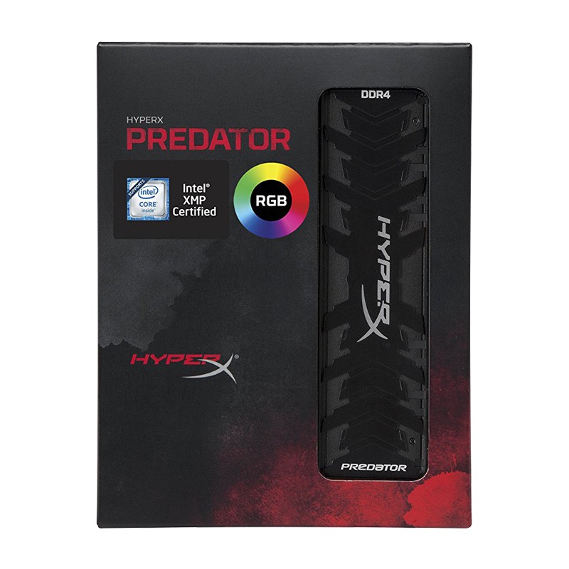 Ram máy tính Kingston HyperX Predator RGB 16GB 3200MHz DDR4 (Bộ 8GBx2)