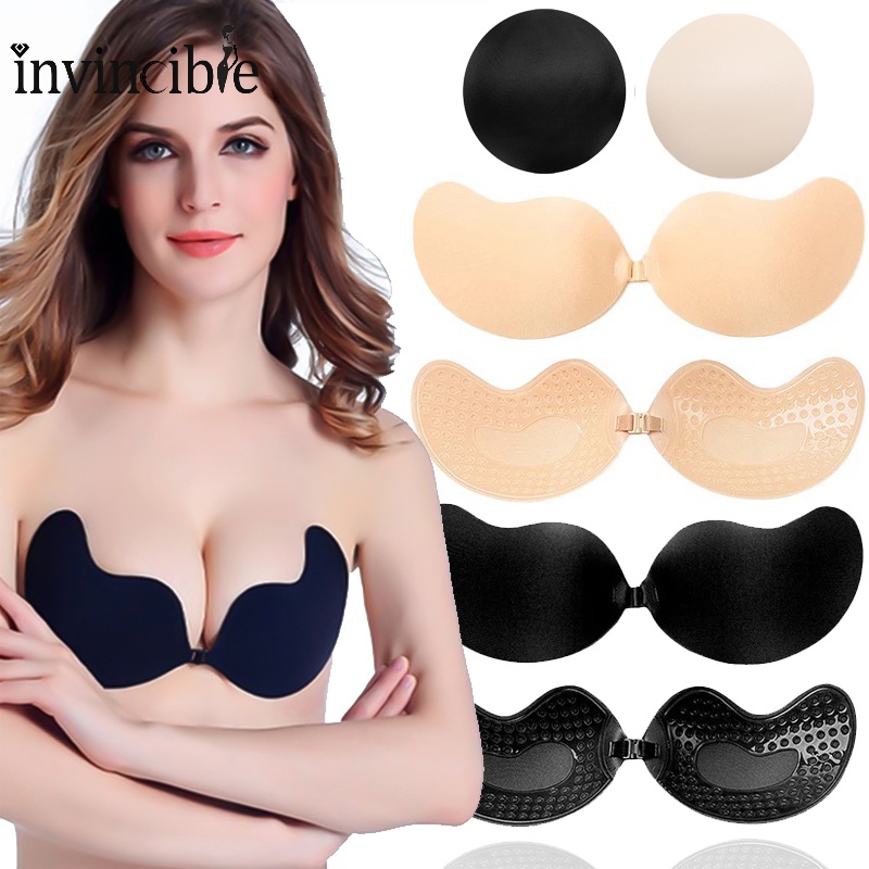 Áo Lót Không Dây Nâng Ngực Tàng Hình Mềm Mại Thoải Mái Không Dây Chống Trượt Dành Cho Nữ