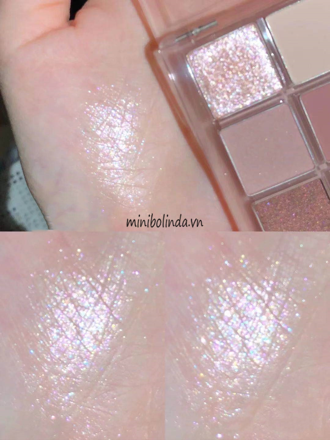 [ Hàng mới về] Bảng Mắt 9 Ô Vuông Danlini Baby Tông Màu Nâu Cam Vàng Nhũ Siêu HOTTREND | BigBuy360 - bigbuy360.vn