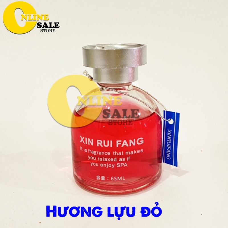 Tinh dầu thơm phòng, xe hơi ôtô, tự khuếch tán thơm phòng ngủ, nhà tắm, khử mùi, hương thơm tự nhiên 65ml