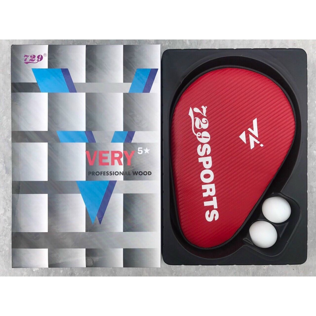 Vợt bóng bàn 729 very 2 sao, 3 sao, 4 sao, 5 sao chính hãng