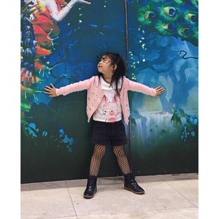 Quần tất lưới cho bé gái